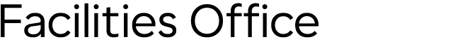 Mobile Wordmark for the Facilities Office