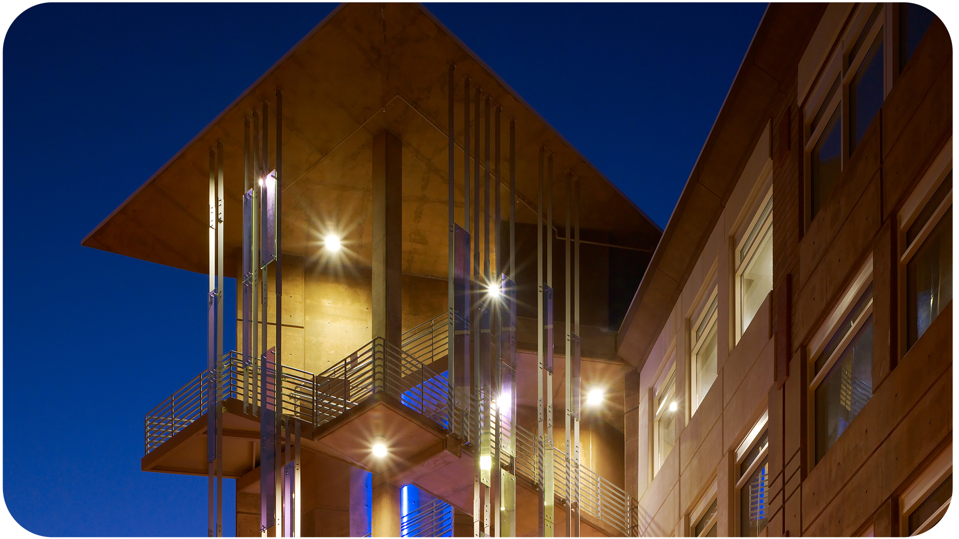 sbsg stairwell at night